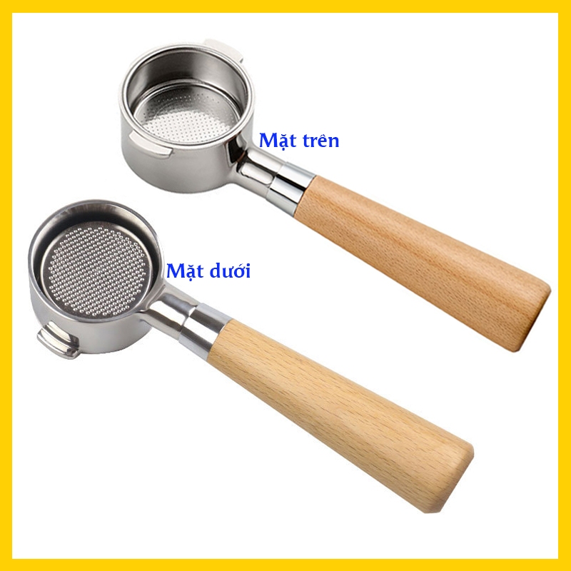 Tay Pha Cho Máy Delonghi | Espresso Coffee Bottomless Portafilter 51mm for DeLonghi