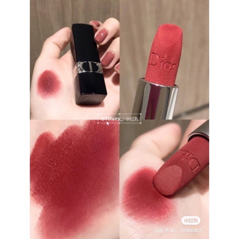 Son Dior Velvet màu 999,840,200,300,100,720
