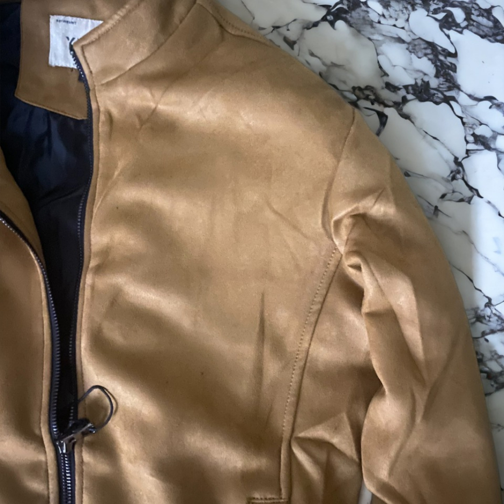 Áo khoác da lộn nam, áo da lộn bambo cao cấp đẹp thời trang