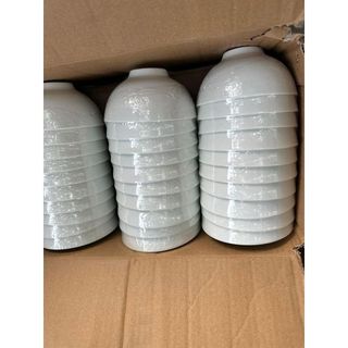 Set 10 Chén Bát Ăn Cơm Sứ Trắng Trơn Hàng Dày