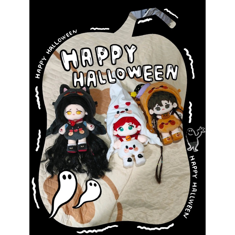 Set Halloween cho doll 20cm