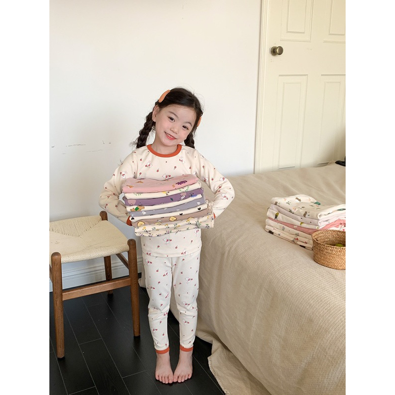 (ẢNH THẬT)Bộ dài tay AMBB KIDS hàng QC