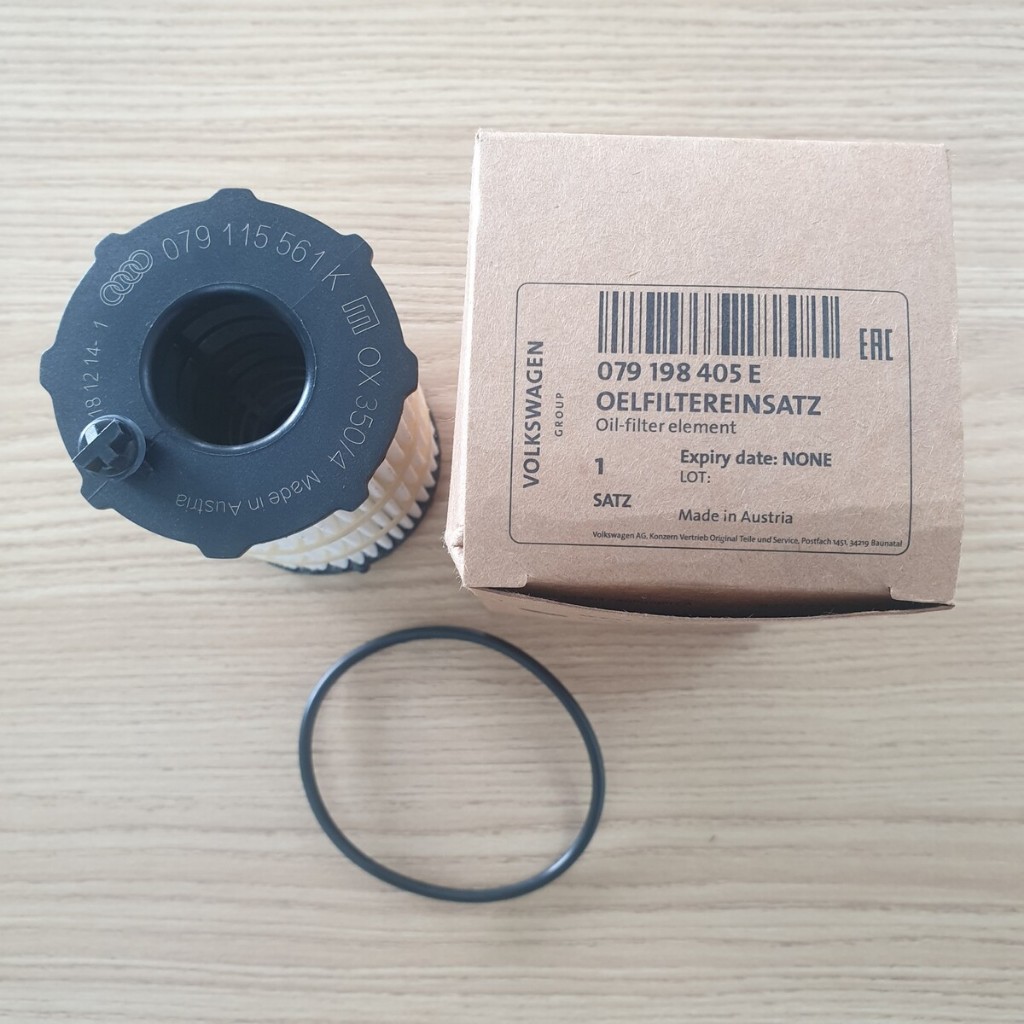 Lọc nhớt động cơ Audi A4 A5 A6 A8 Q7- 079 198 405 E, 079198405E