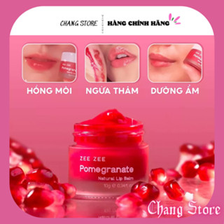 Mặt nạ ngủ dưỡng môi  ZEE siêu hot, son dưỡng môi hồng dưỡng ẩm môi chống thâm chống nứt môi chiết xuất lựu đỏ