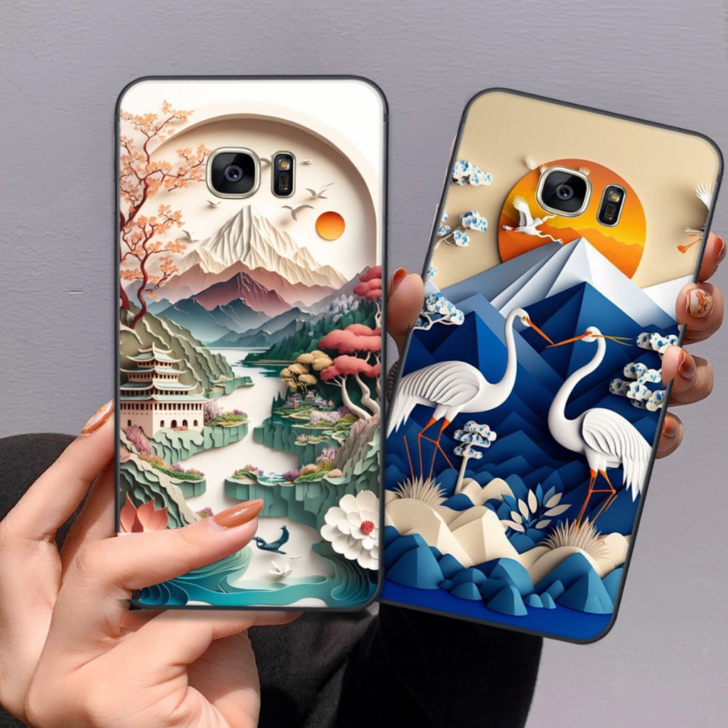 Ốp Lưng Samsung NOTE 3 - NOTE 4 - NOTE 5 - NOTE 7 - NOTE FE , In Hình Phong Cảnh Độc Đáo, Đẹp,