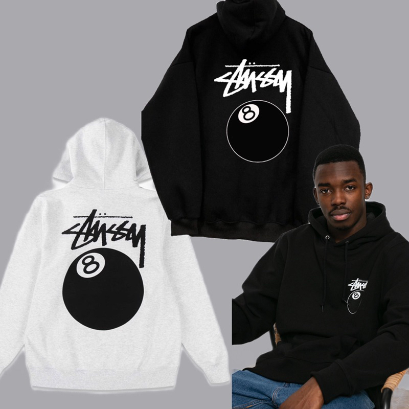 Áo khoác stussy hoodie bi-a có mũ sweater nam nữ local brand fom rộng nỉ bông dày dặn oversize thu đông HD176 L66