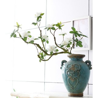 Hoa đỗ quyên giả decor trang trí nhà cửa- chất liệu cao cấp