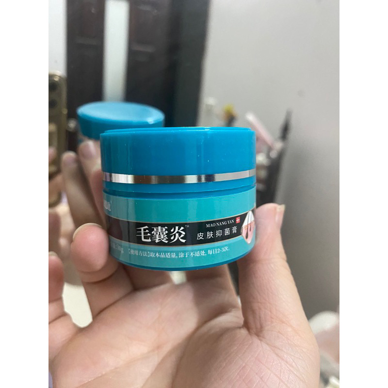 Kem viêm nang lông, á sừng, đông y Trung Quốc