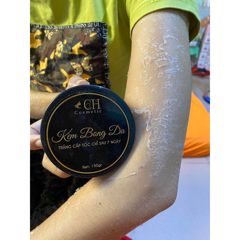 Kem bong da body loại bỏ da chết