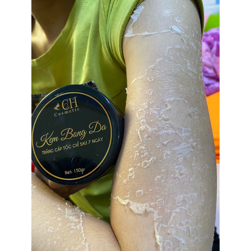 Kem bong da body loại bỏ da chết