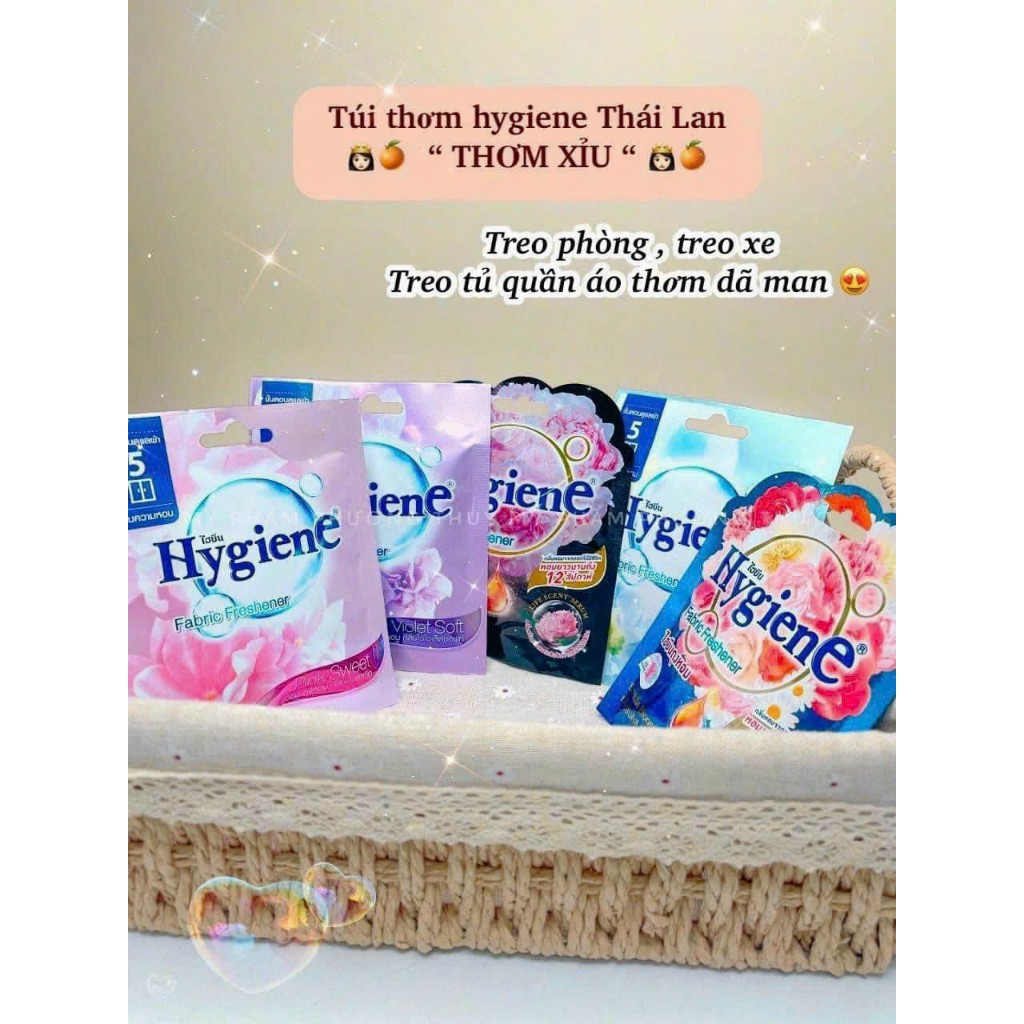 Túi thơm Hygiene Thái Lan 30g