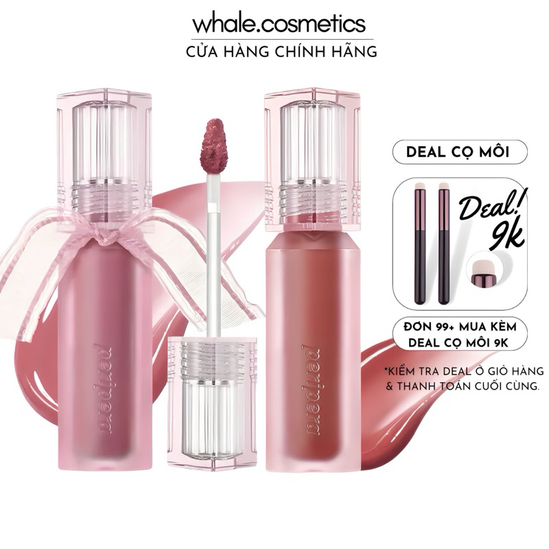 (Màu 1-11) Son Nước Bóng Nhẹ Peripera Water Bare Tint (3.7g)