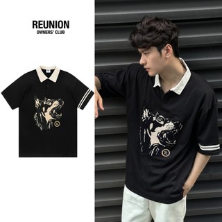 REUNION Polo R'DOBERMANN - Áo thun có cổ cotton local brand REUNION chính hãng