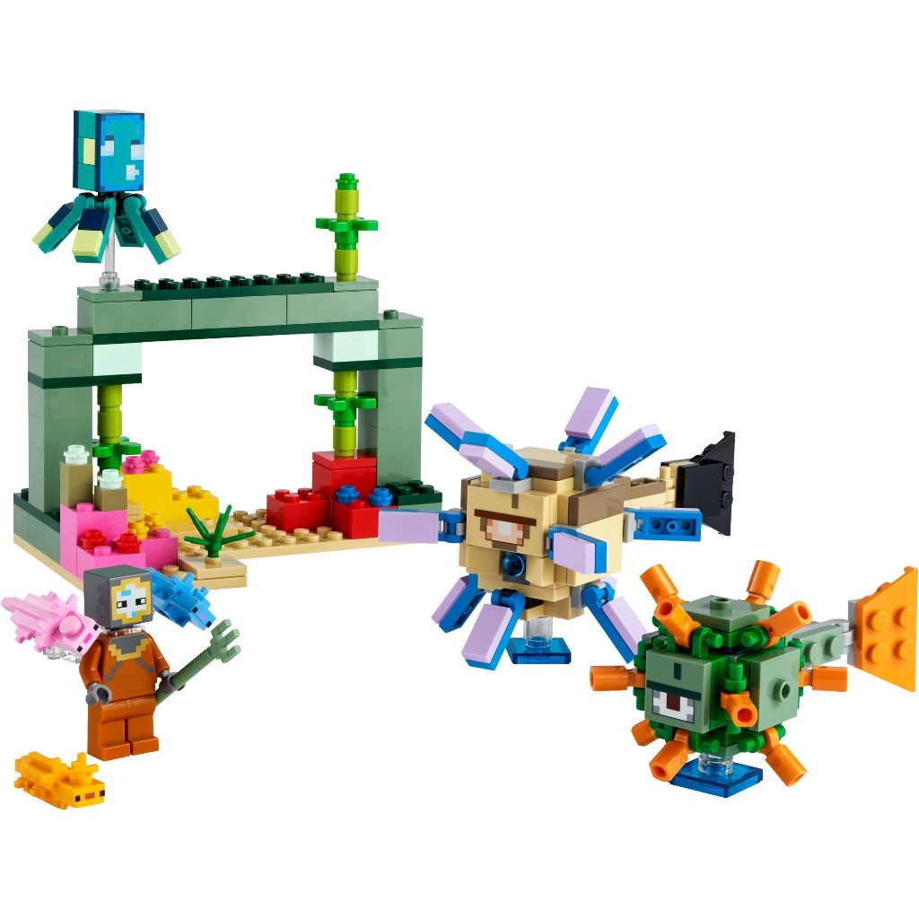 LEGO Minecraft 21180 Trận chiến dưới đáy đại dương