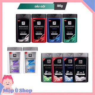 Dầu gội romano 5in1 sạch gàu - tắm gội 2in1 gen z 150g / 180g / 650g
