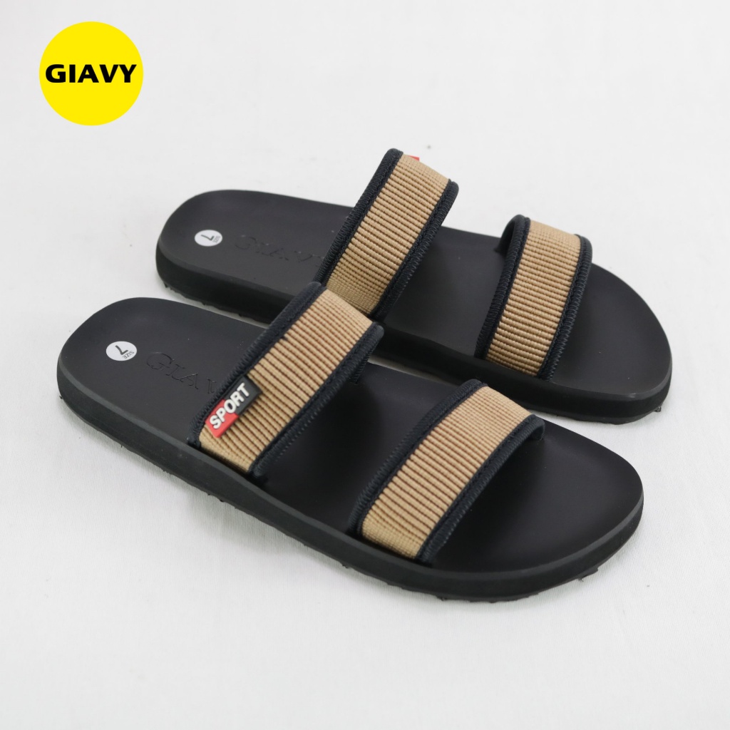 Dép nữ Giavy quai nhị 2 dây đế caosu TK49