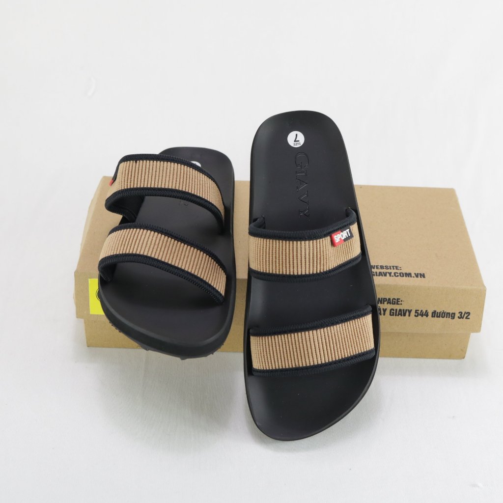 Dép nữ Giavy quai nhị 2 dây đế caosu TK49