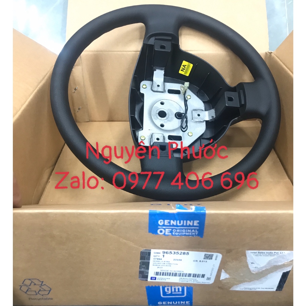Vô lăng 3 chấu DEAWOO LACETTI EX, GENTRA, AVEO   - Hàng xịn GM chính hãng: 96535285/96399754