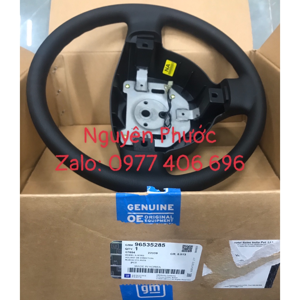 Vô lăng 3 chấu DEAWOO LACETTI EX, GENTRA, AVEO   - Hàng xịn GM chính hãng: 96535285/96399754