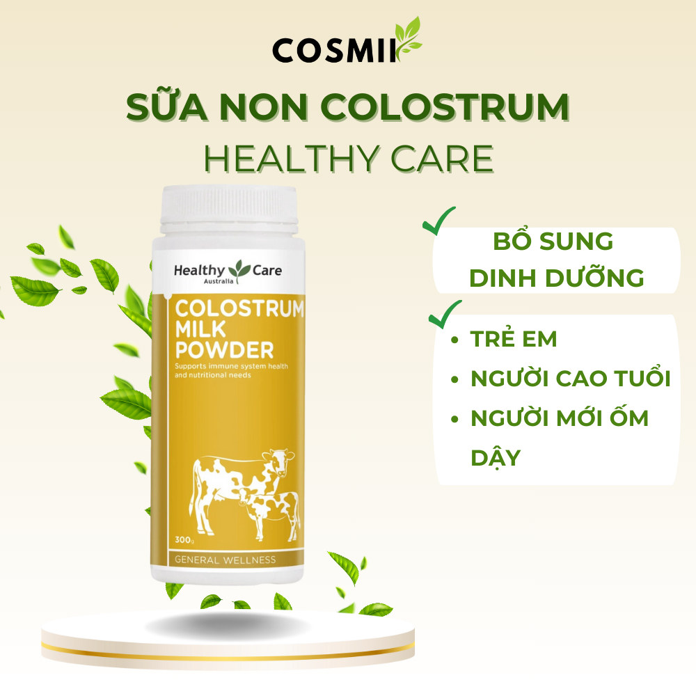 Sữa non Healthy Care Colostrum tăng cường dinh dưỡng cho bé