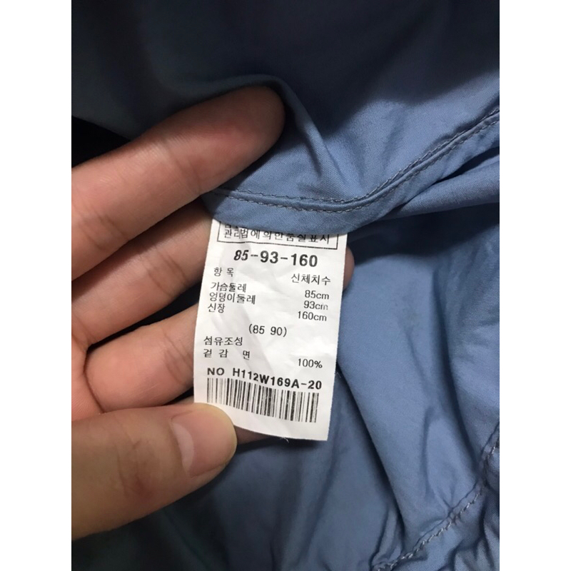 Áo khoác chất kaki tay lỡ size S