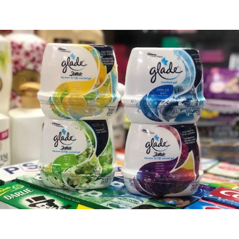 Sáp Thơm Glade 180g Hương Hoa Lavender, Sáp Thơm Để Phòng, Nhà Tắm Lan Tỏa Hương Thơm - VPP Quốc Huy