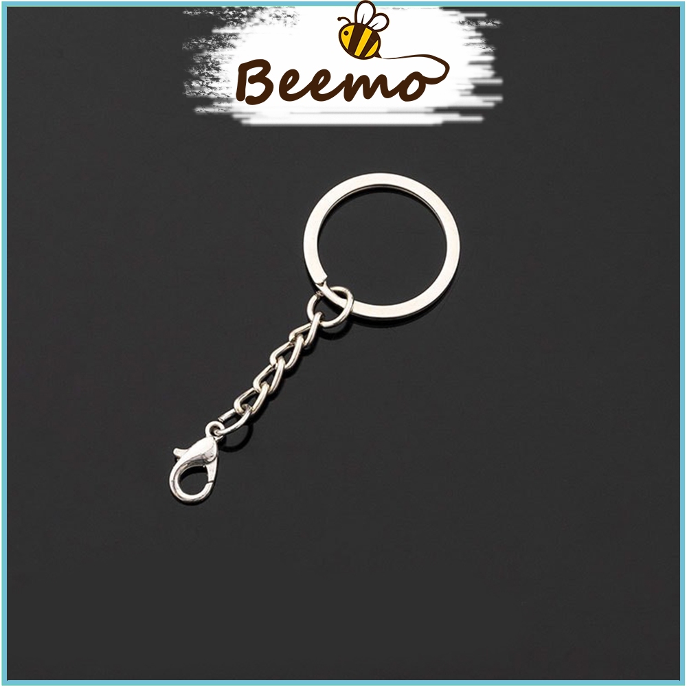 Móc Khóa Tròn 25mm Có Càng Cua