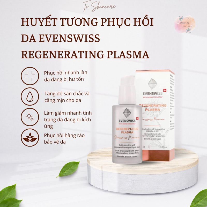 Tinh chất phục hồi da Evenswiss Rengenerating Plasma 50ml/30ml/100ml
