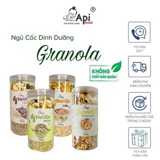  Ngũ Cốc Dinh Dưỡng Granola 30% Yến Mạch 4 Vị (Socola - Trà Xanh - Truyền Thống - Đặc Biệt)