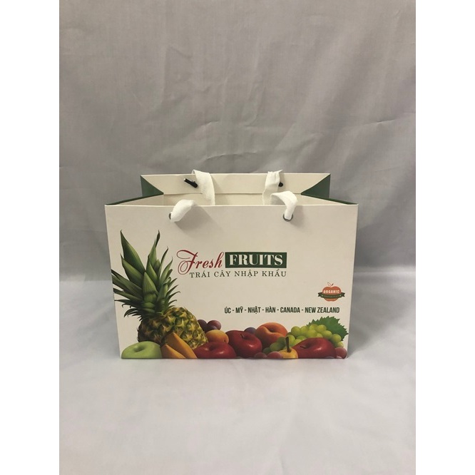 Túi giấy đựng trái cây có 3 kích thước/túi