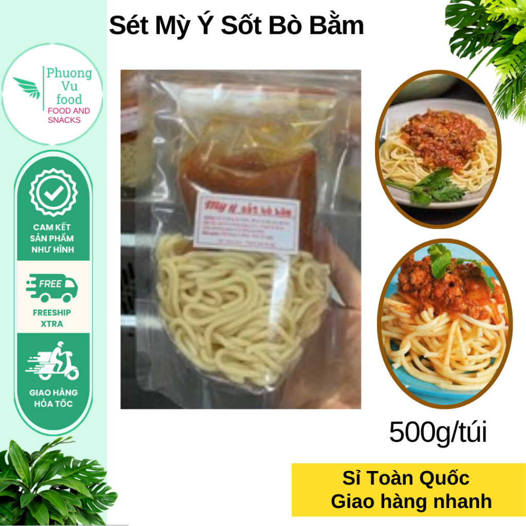Sét mỳ ý spaghetti 300g/ túi - hỏa tốc HN