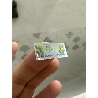 210 tem niêm phong Decal xi bạc vỡ