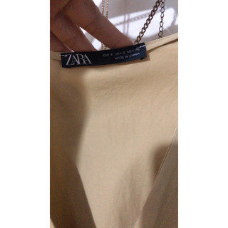 váy zara auth s kèm đai váy.