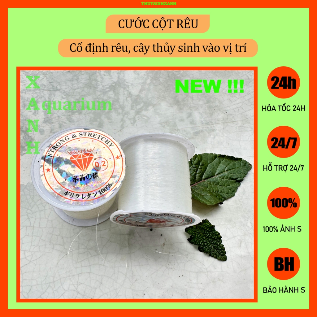 Cước buộc, cố định rêu thủy sinh