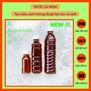 Nước lá bàng cho cá cảnh, thủy sinh