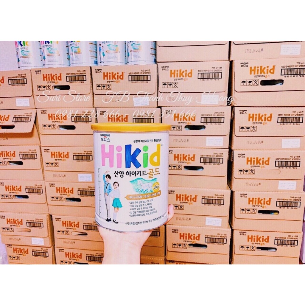 Sữa bột ILdong Hikid dê 17% - 650g