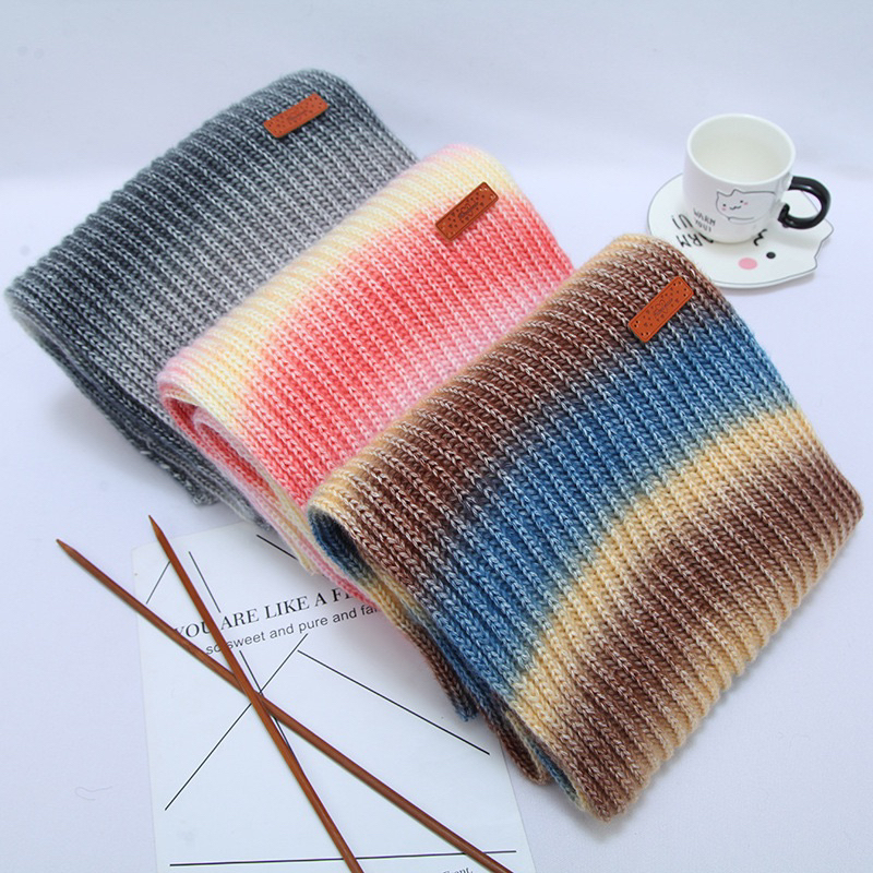 Len Mohair loang cầu vồng