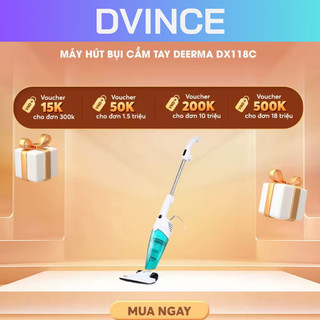 Máy Hút Bụi Cầm Tay Mini DEERMA DX118C / DX128C / DX115C (BH 7 Ngày) | DVINCE Store