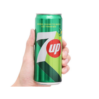 7up lon 320ml vị chanh