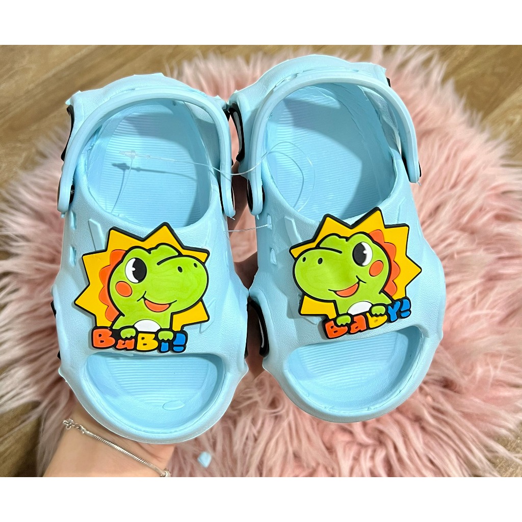 Dép Quai Hậu Siêu siêu nhẹ Hình Khủng LONG OTO Dành Cho Bé Trai- Bé gái