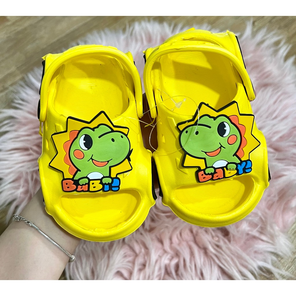 Dép Quai Hậu Siêu siêu nhẹ Hình Khủng LONG OTO Dành Cho Bé Trai- Bé gái