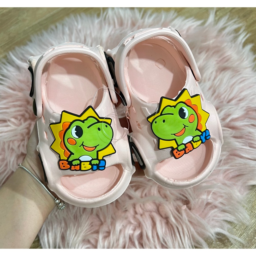 Dép Quai Hậu Siêu siêu nhẹ Hình Khủng LONG OTO Dành Cho Bé Trai- Bé gái