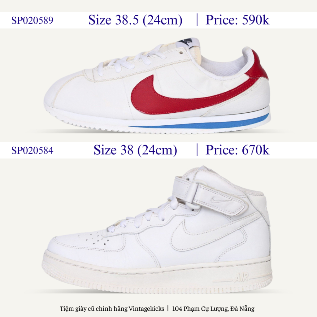 Giày 2hand thể thao Vintagekicks