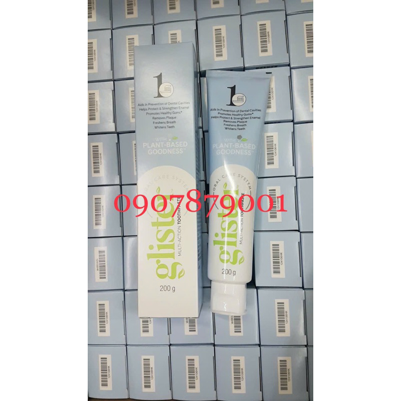 Kem đánh răng GLISTER Multi Action Florua 200g
