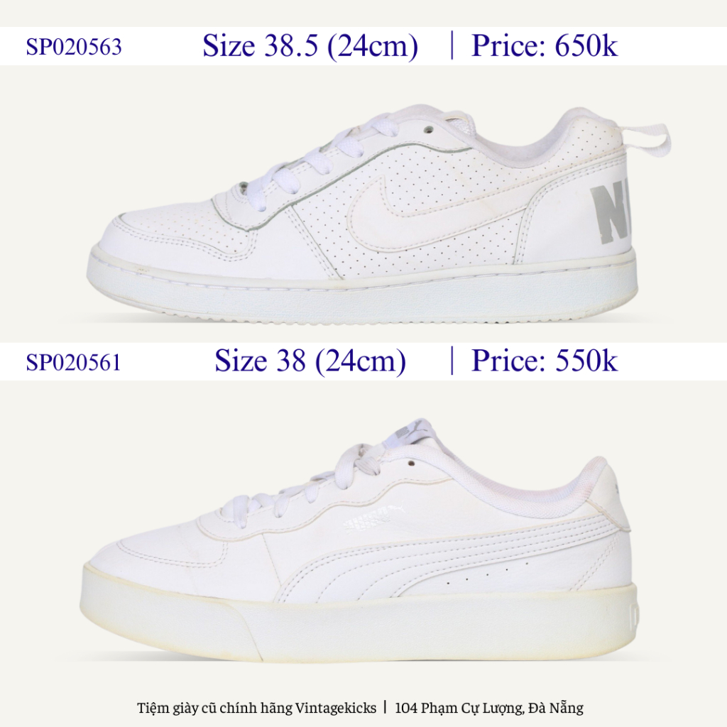 Giày 2hand thể thao Vintagekicks