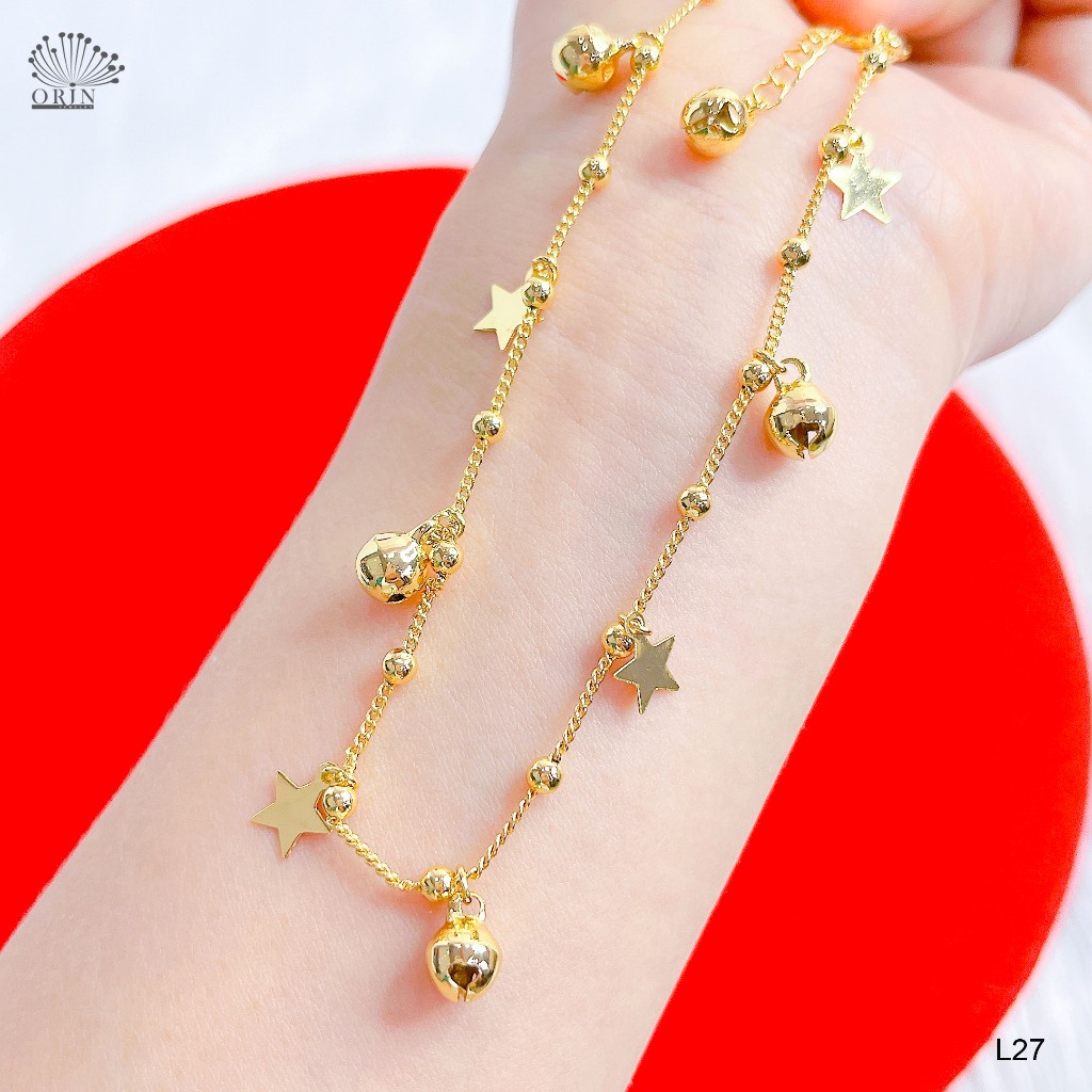 Lắc chân ngôi sao cánh đặc thiết kế cao cấp Orin L27