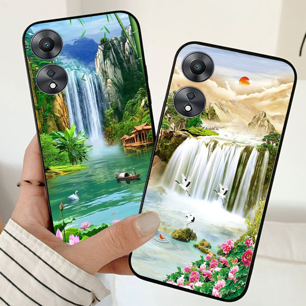 Ốp lưng oppo a78 5g / oppo a38 / oppo a78 / oppo a58 in hình phong cảnh phong thủy tài lộc
