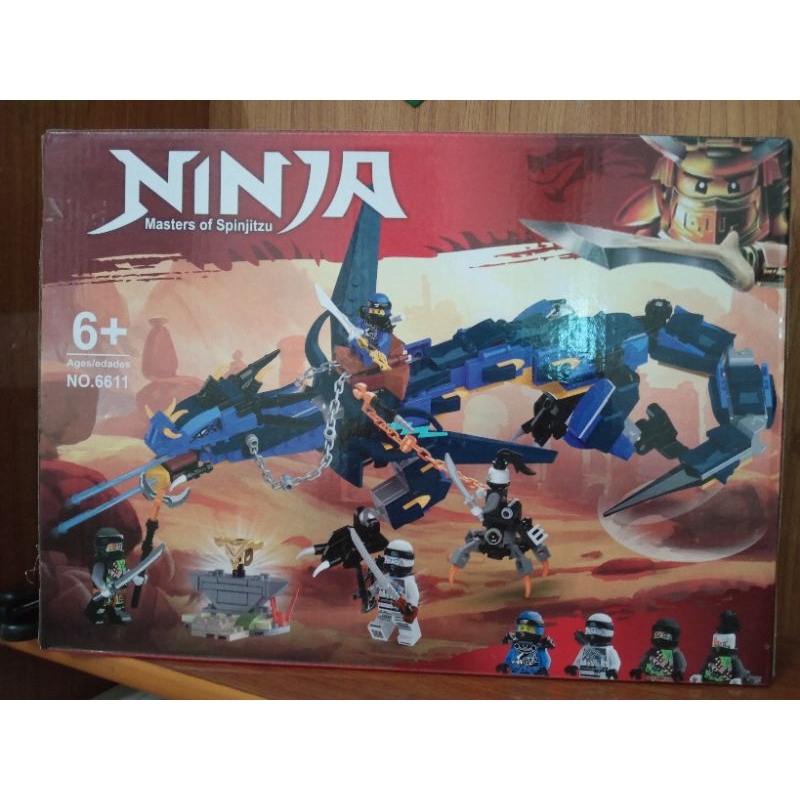 Lego Ninjago mô hình rồng xanh