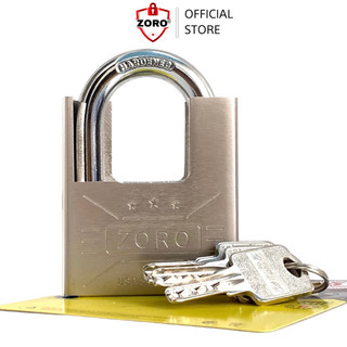 Ổ khóa chống cắt ZORO size đại 7 phân chìa muỗng càng chống cắt - khóa cửa chống trộm cắt khóa bấm công nghệ mỹ bền bỉ