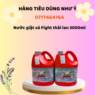 Nước giặt fight đậm đặc 4in1 thái lan can 3.5l